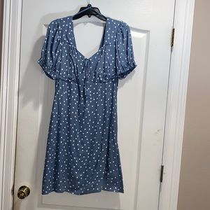 NWT Skies Are Blue Dot print Mini Dress